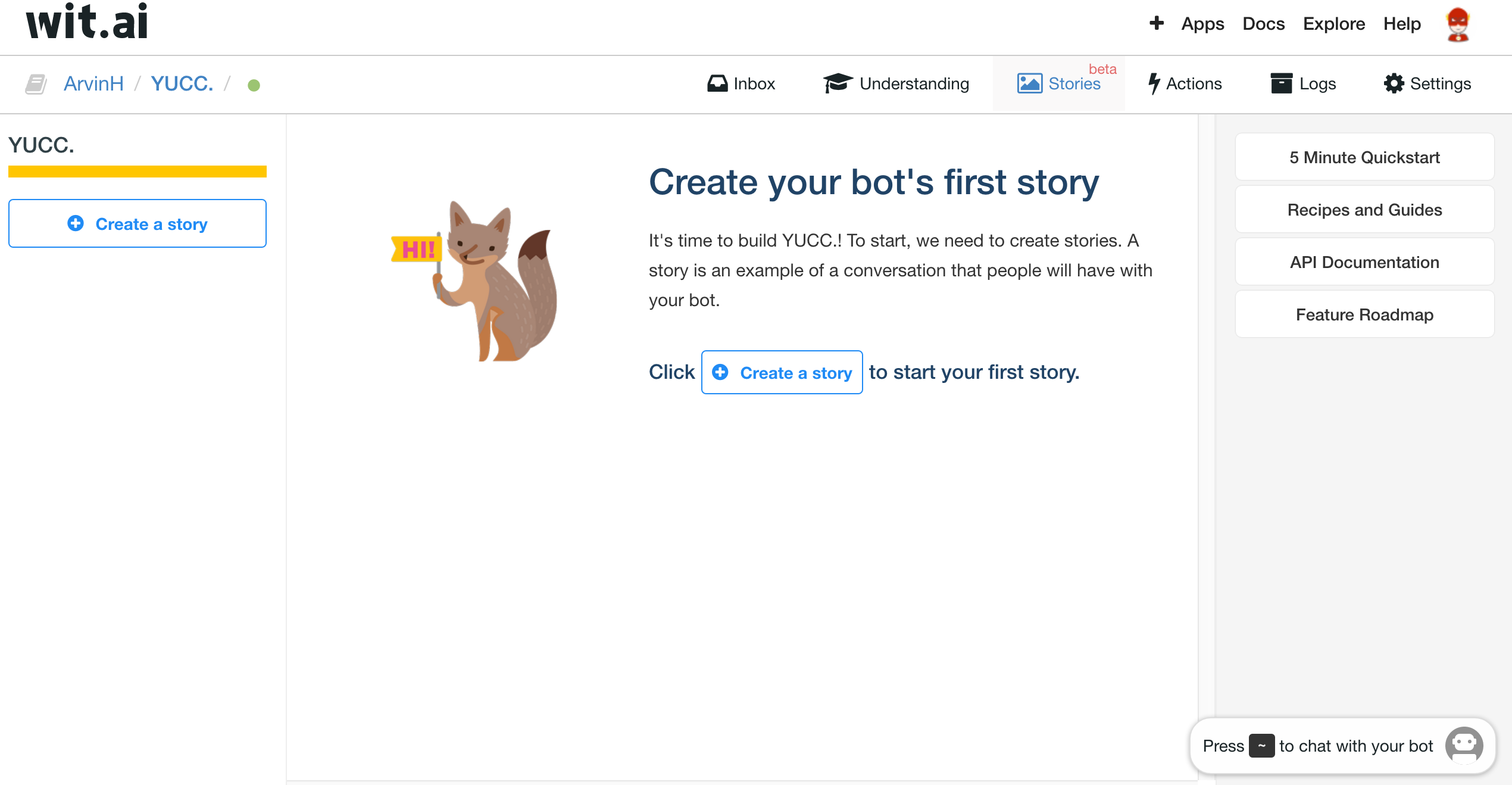 Create Story