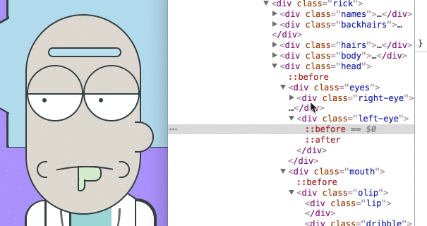Rick eyes