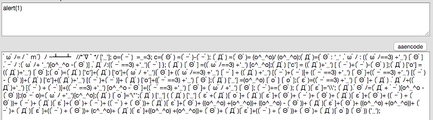 aaencode